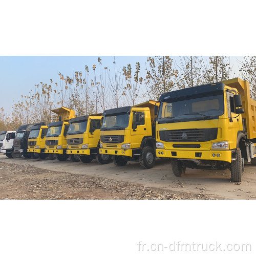 Camion à benne basculante HOWO remis à neuf en modèle 6 * 4 drving